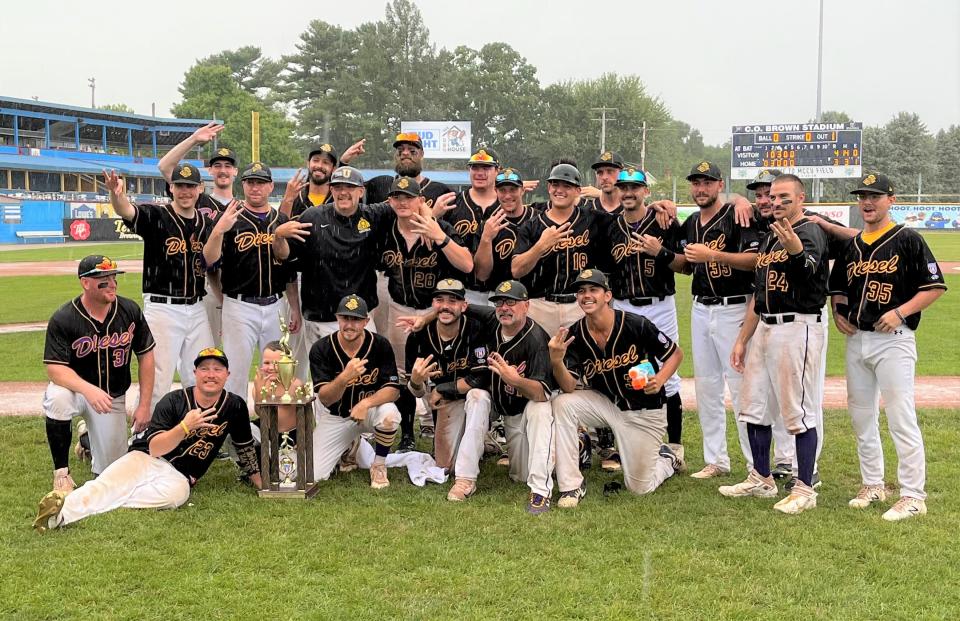 The Buffalo Diesel are the 2022 champs of the NABF World Series at Bailey Park in Battle Creek. It is their third national title in the Charles Blackburn Major Division.