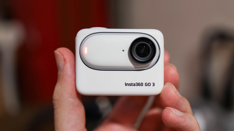 A photo of the Insta360 Go 3 action camera