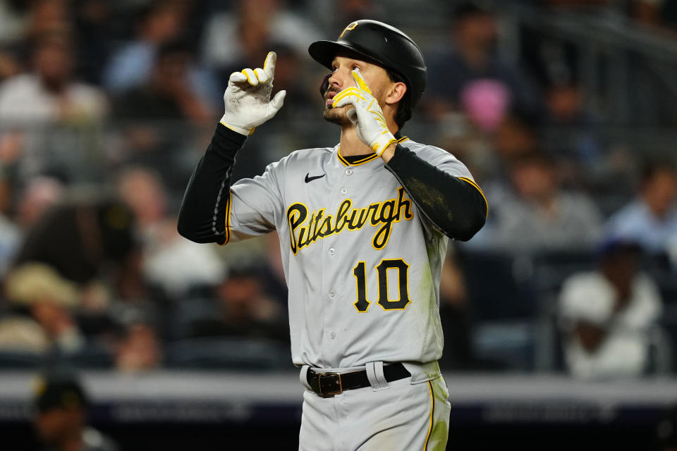 Bryan Reynolds。（Photo by Daniel Shirey/MLB Photos via Getty Images）