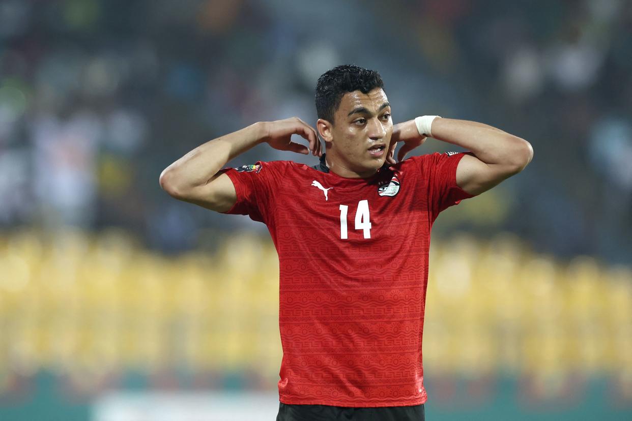 Mostafa Mohamed, delantero de la selección de Egipto. (Foto: Kenzo Tribouillard / AFP / Getty Images).