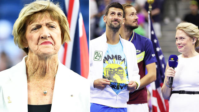 Novak Djokovic's EMOTIONAL tribute to Kobe Bryant after winning