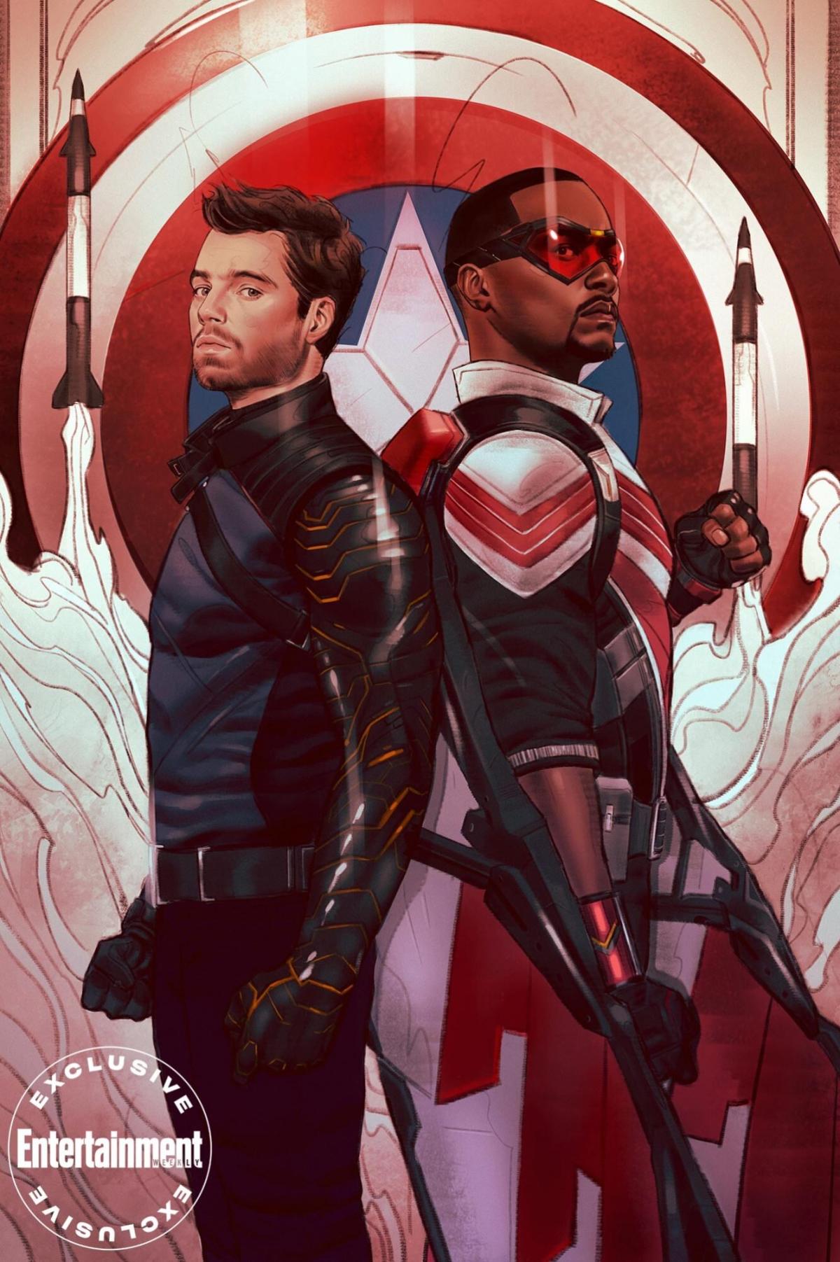 Anthony Mackie Sebastian Stan Tease The Odd Couple Chemistry Of The Falcon And The Winter Soldier 