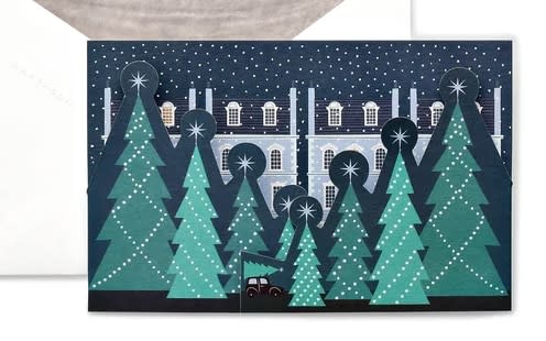 Smythson Townhouses Christmas Cards