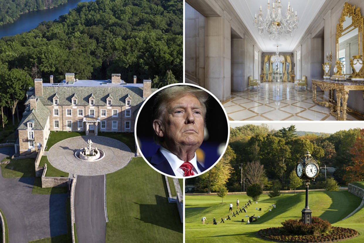 Letitia James is looking to seize Trump's sprawling Westchester properties first.