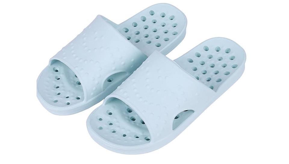 Gifts for college-bound students: shevalues shower sandals