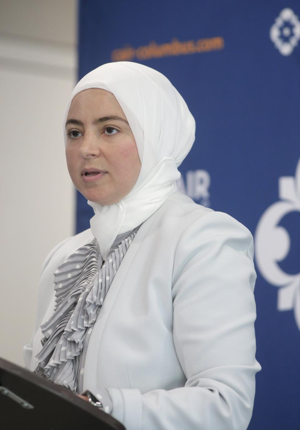 Amina Barhumi, now acting executive director of the Ohio chapter of the Council on American-Islamic Relations.