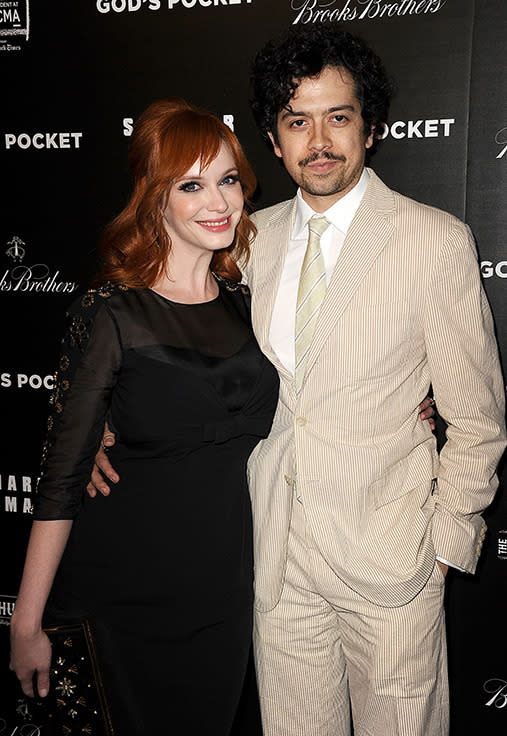 Christina Hendricks & Geoffrey Arend