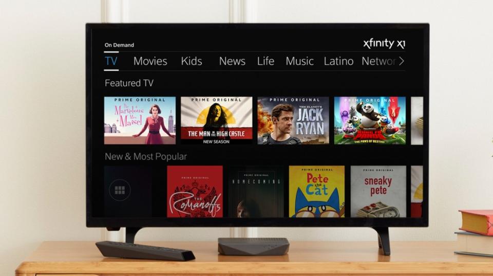 As promised, Amazon Prime is becoming available this week on Comcast's X1