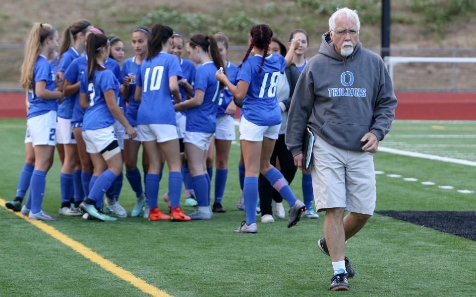 Steve Haggerty began the Olympic High soccer programs in 1981.