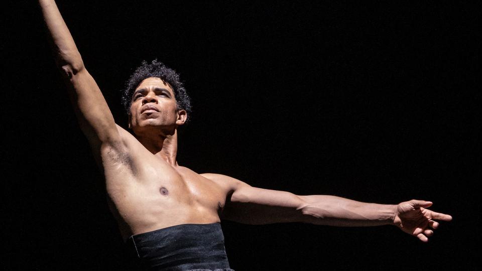 Carlos Acosta, a longtime dancer with The Royal Ballet and now director of the Royal Birmingham Ballet, returns to the stage to perform “On Before,” a tribute to his mother, for a Sarasota Cuban Ballet School program at the Sarasota Opera House.