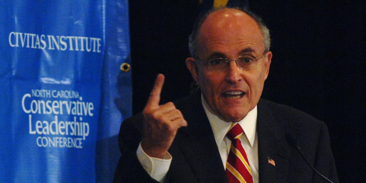 Rudy Giuliani Raleigh, North Carolina 2007