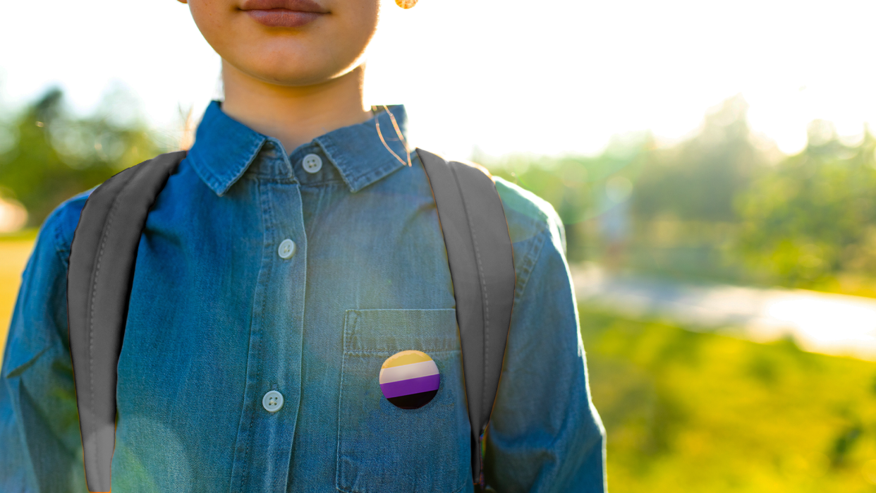 Being nonbinary comes with a lot of misconceptions, but when it comes down to basics, what does it actually mean? (Credit: Getty Images) 