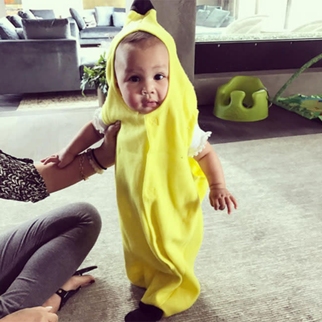 Luna as a banana