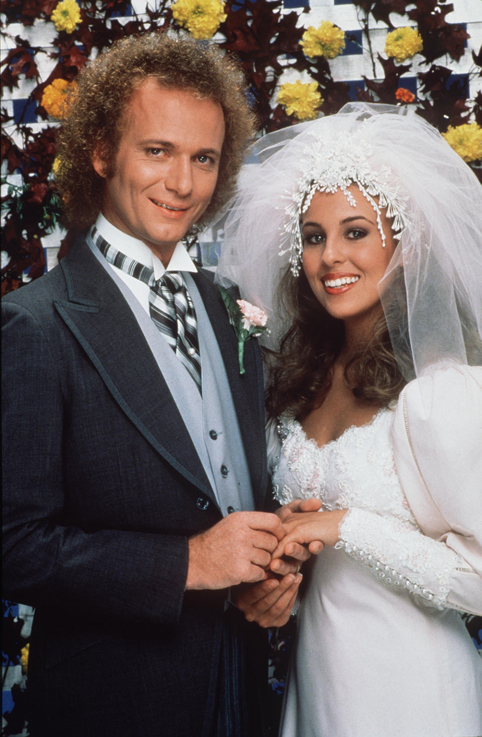 GENERAL HOSPITAL - Luke and Laura's wedding - 11/16/81
Luke (Anthony Geary) and Laura (Genie Francis) put their turbulent past behind them and married on the grounds of the Port Charles mayor's mansion, on Monday, Nov. 16 and Tuesday, Nov. 17, 1981, when Walt Disney Television via Getty Images Daytime invited the world to tune in to the daytime wedding of the decade, on 