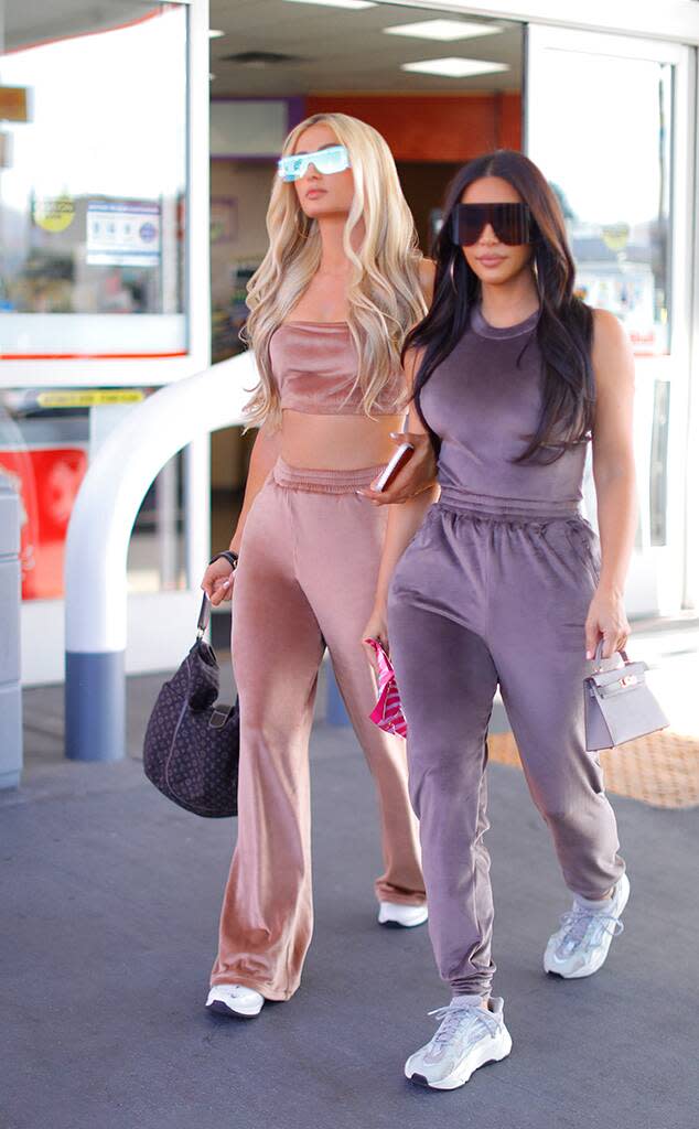 Paris Hilton and Kim Kardashian Deliver 2000s Vibes In New SKIMs Photo Shoot