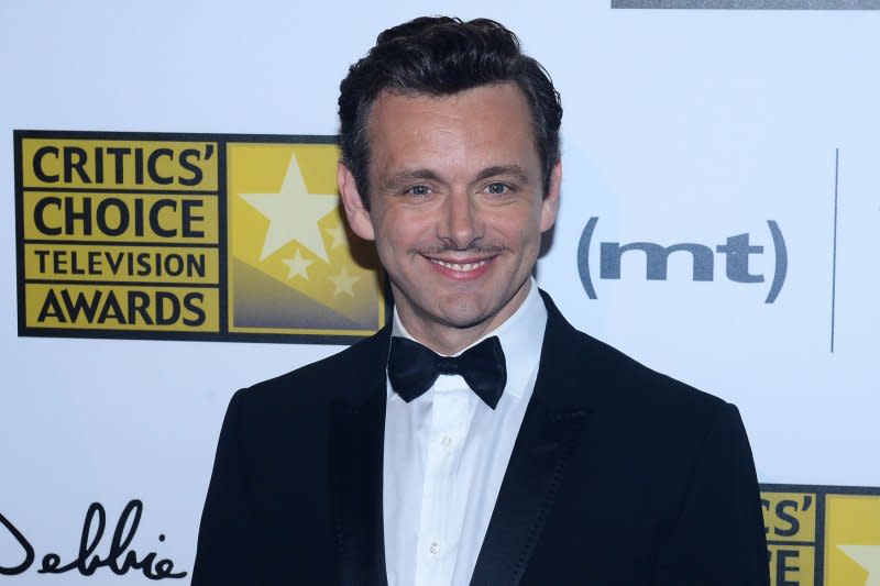 Michael Sheen arrives at the Broadcast Television Journalists Association's Third annual Critics' Choice Television Awards in Beverly Hills, Calif., in 2013. File Photo by Jim Ruymen/UPI