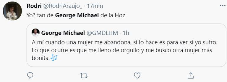 "Yo? fan de George Michael de la Hoz"