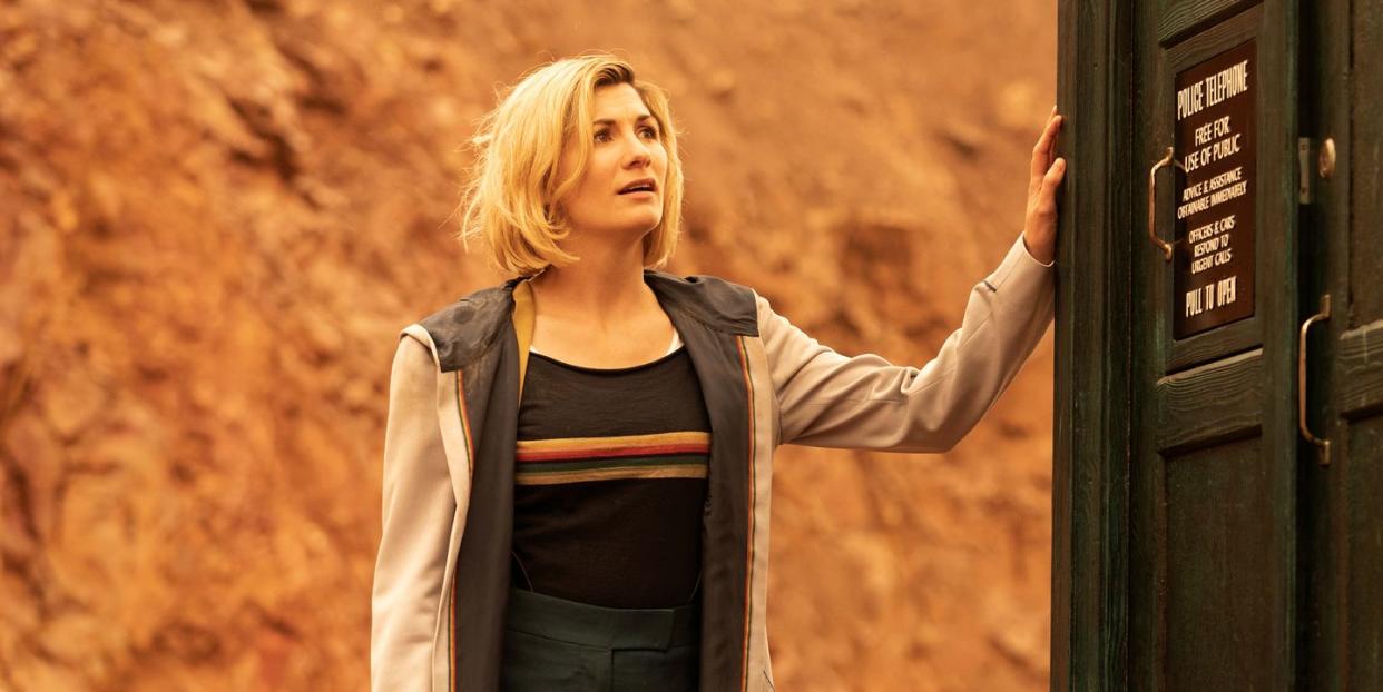 jodie whittaker as the 13th doctor, doctor who