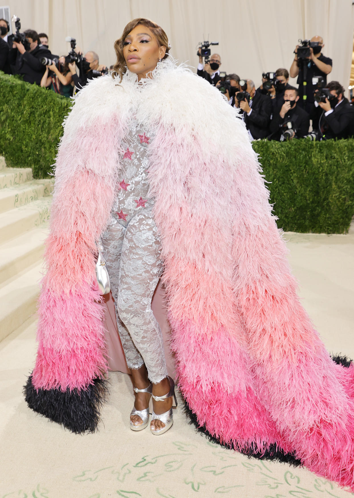 Serena Williams attends The 2021 Met Gala Celebrating In America: A Lexicon Of Fashion at Metropolitan Museum of Art on September 13, 2021 in New York City. (Getty Images)