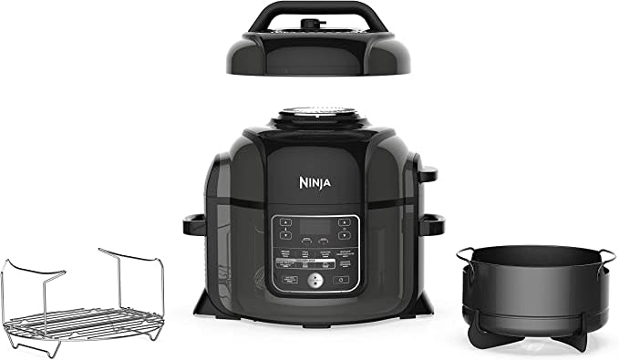 Ninja OP301C, Foodi 9-in-1 Pressure, Slow Cooker, Air Fryer and More. Image via Amazon.