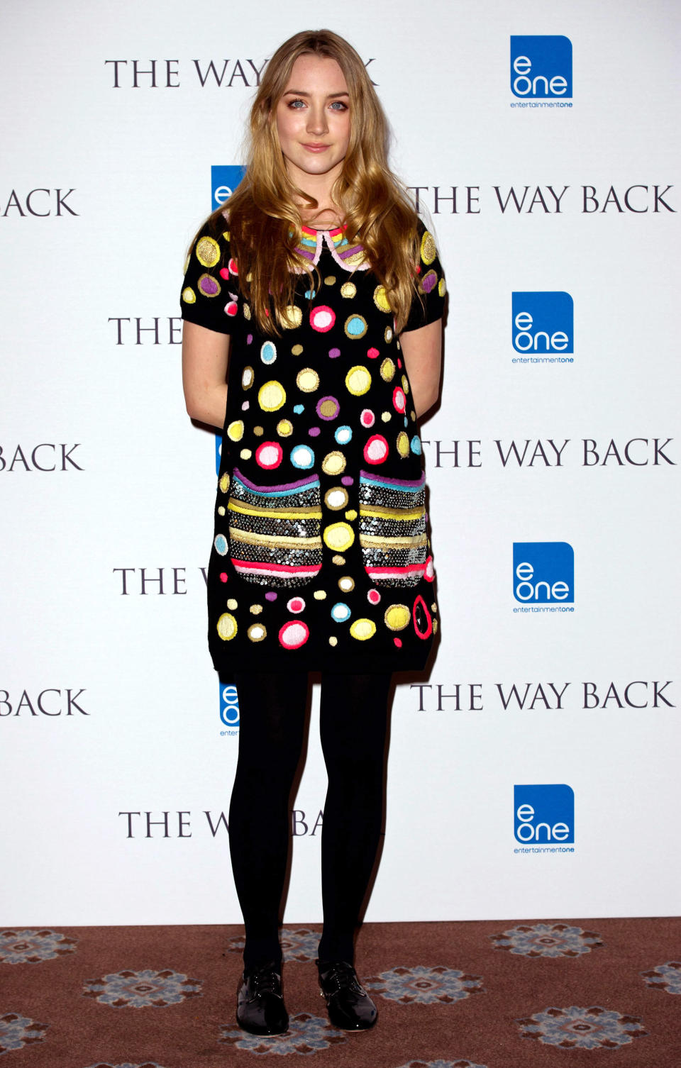 At a photocall for the film "The Way Back" at Claridge's Hotel on Dec. 8, 2010, in London, England.