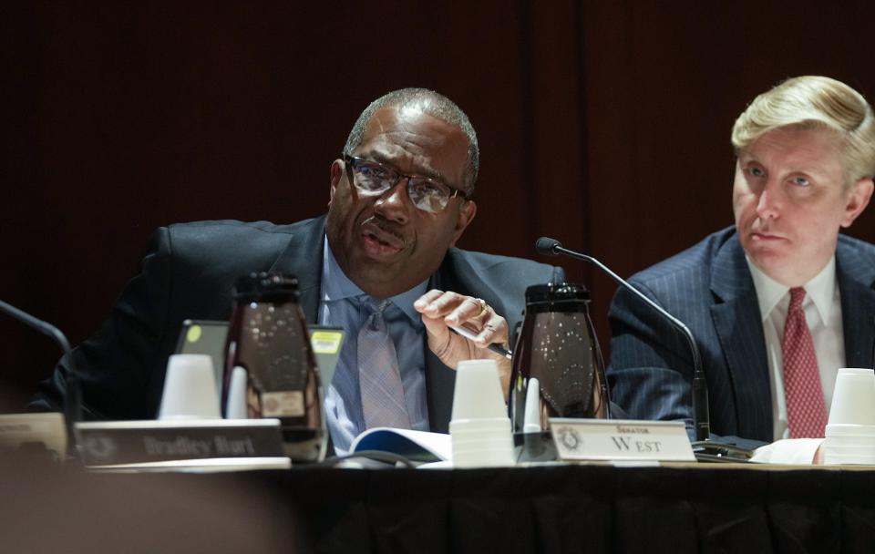 "It makes no sense," Sen. Royce West, D-Dallas, said of the problems of dealing with squatters.