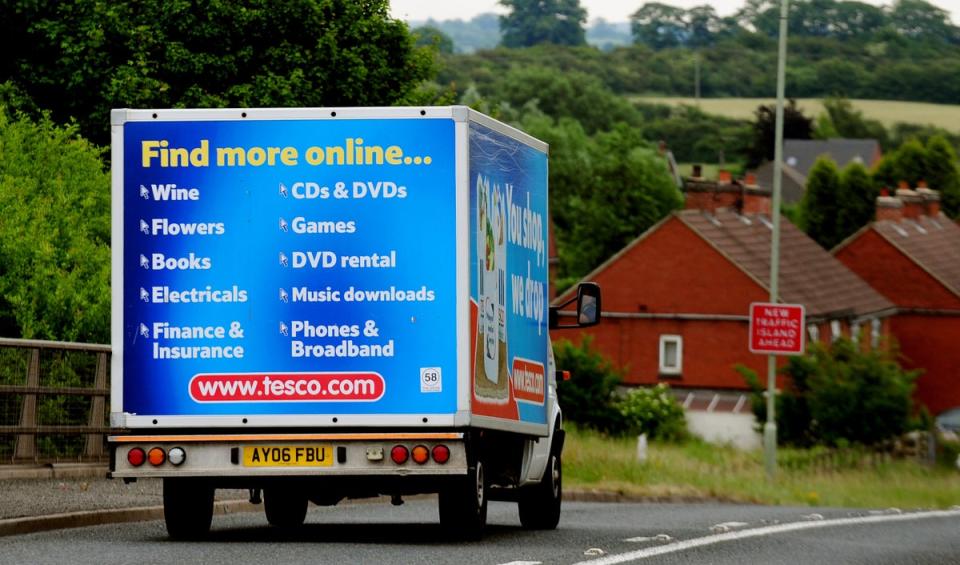 orders on Friday afternoon were cancelled by the supermarket (Rui Vieira/PA) (PA Archive)