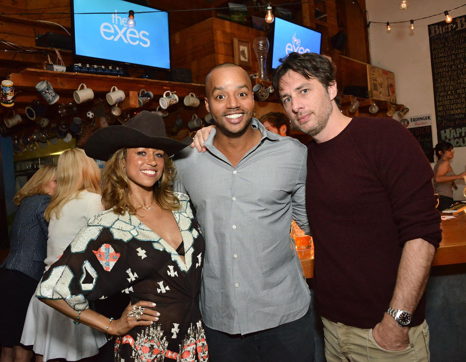 <p>So this is pretty much two awesome reunions in one. First, the&nbsp;trio, who reunited for a premiere in 2014, appeared in "Scrubs" together, and Dash and Faison also starred in "Clueless" together. Like, totally, far out.&nbsp;</p>