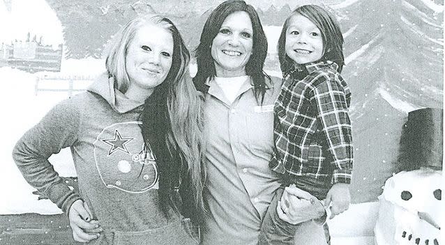 Barbara Scrivner with her daughter and grandson. Photo: Barbara Scrivner.