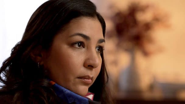 PHOTO: Felicia Rosario, one of Lawrence Ray's victims, speaks with 'Impact x Nightline.' (ABC News)