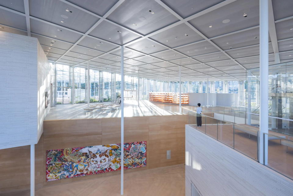 Gorgeous exhibition spaces housed within the Sydney Modern addition to the Art Gallery of New South Wales.