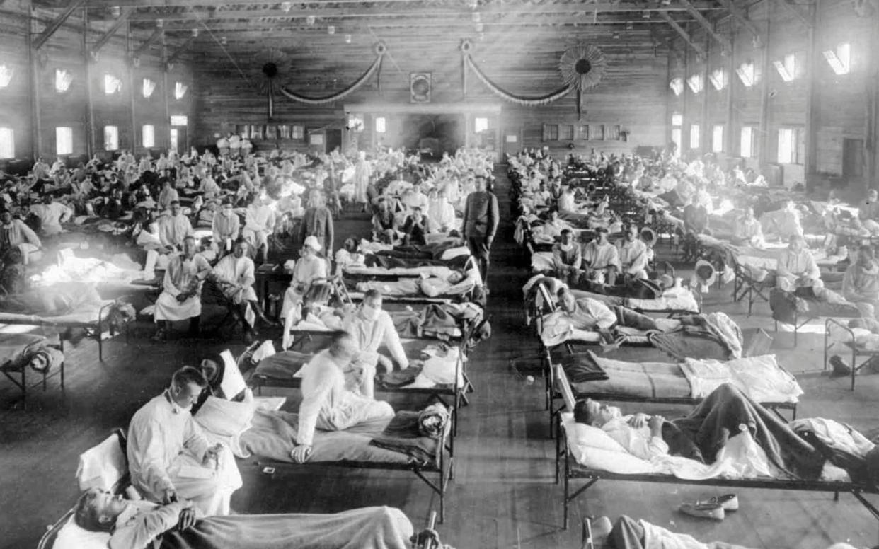 Spanish flu is estimated to have killed between 50 and 100 million people in 1918 - AP