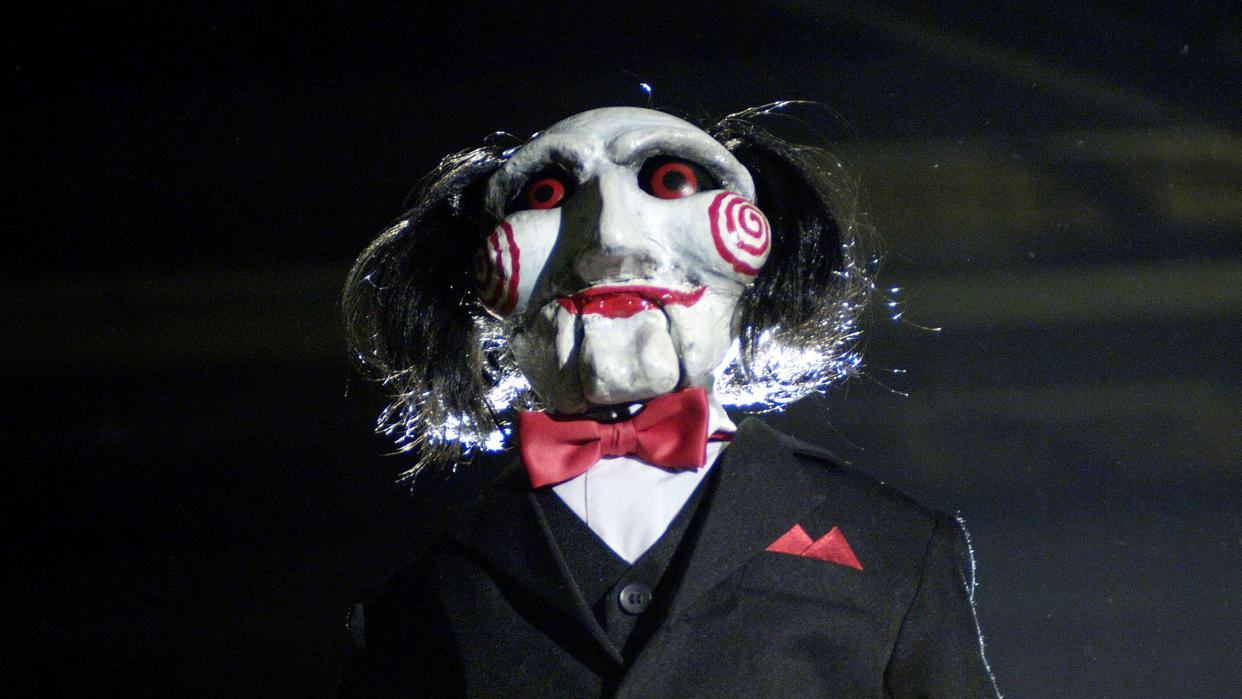  The Jigsaw puppet in Saw II. 