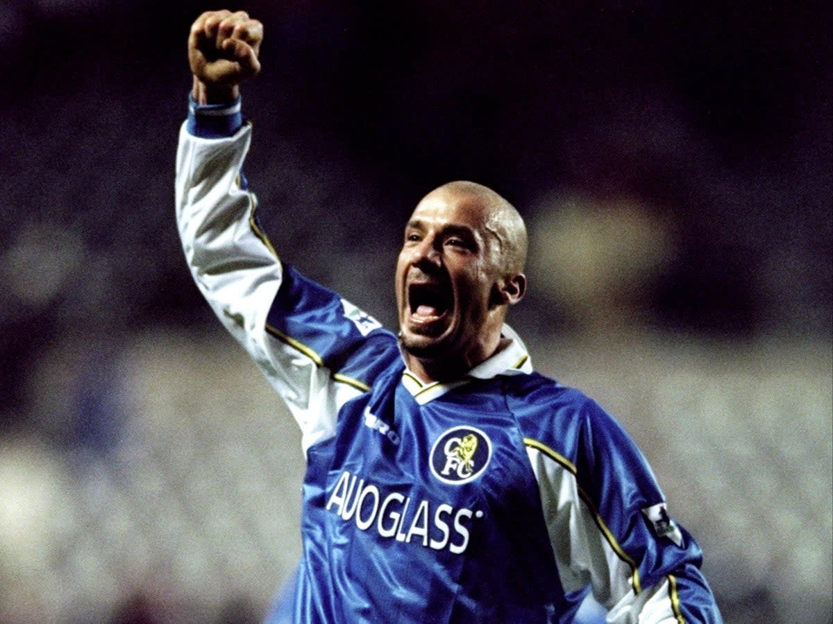 Vialli, who played for and managed the Blues, has died aged 58 following a lengthy battle with cancer (Getty Images)