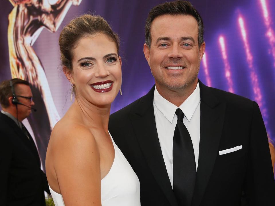 siri pinter and carson daly emmys september 2019