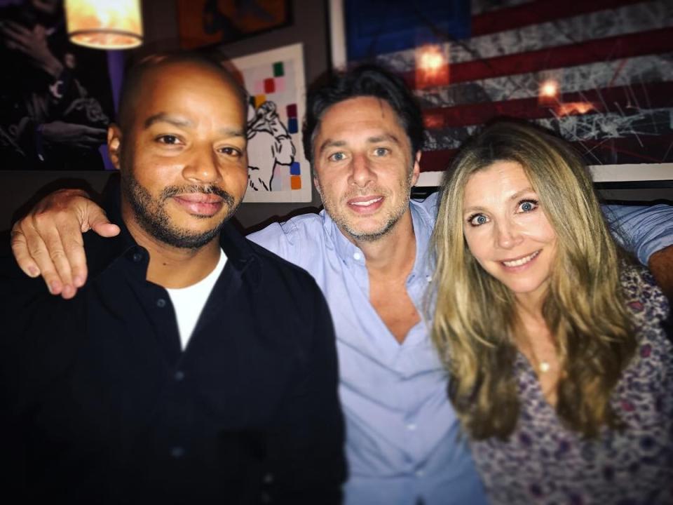 DONALD FAISON, ZACH BRAFF & SARAH CHALKE 