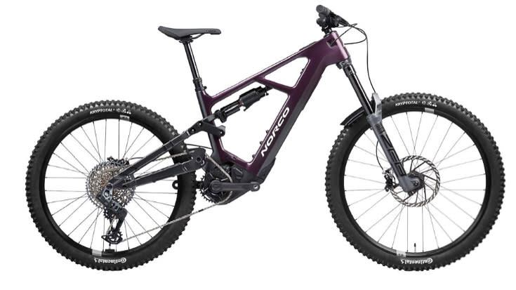 Norco Range VLT C1 e-MTB in Purple