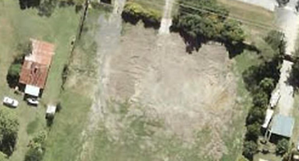 A satellite image of Melissa Bloomfield's development site