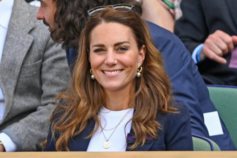 Catherine, Duchess of Cambridge attends Wimbledon Championships Tennis Tournament