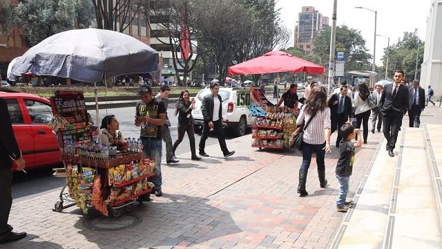 Vendedores ambulantes 