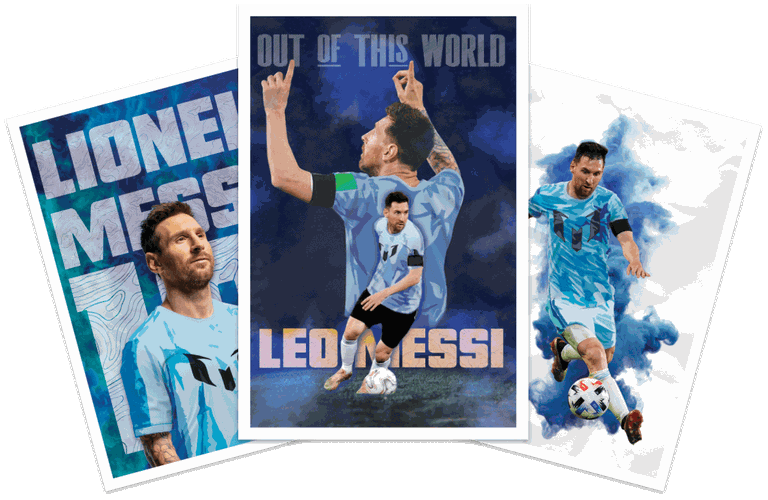 Las tarjetas gratuitas sobre Messi en la Copa América