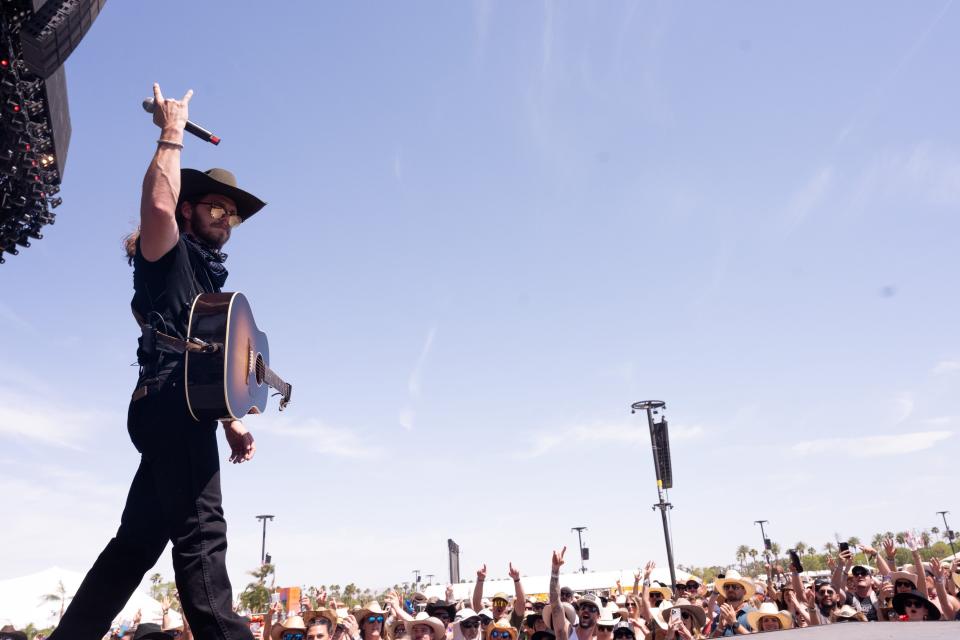 Warren Zeiders performs onstage during the 2023 Stagecoach Festival on April 30, 2023 in Indio, California.