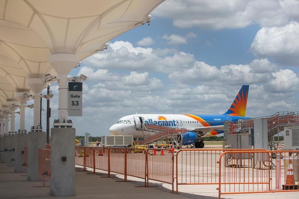 Travelers flying from Austin with Allegiant or Frontier will depart from the airport's South Terminal while all other airlines operate at the main Barbara Jordan Terminal.