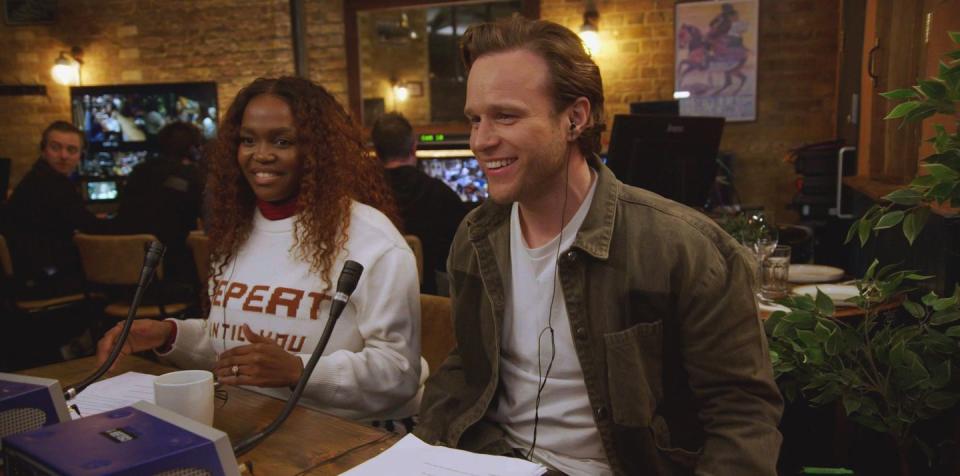 oti mabuse, olly murs, ant and dec's saturday night takeaway get out of my ear cameo