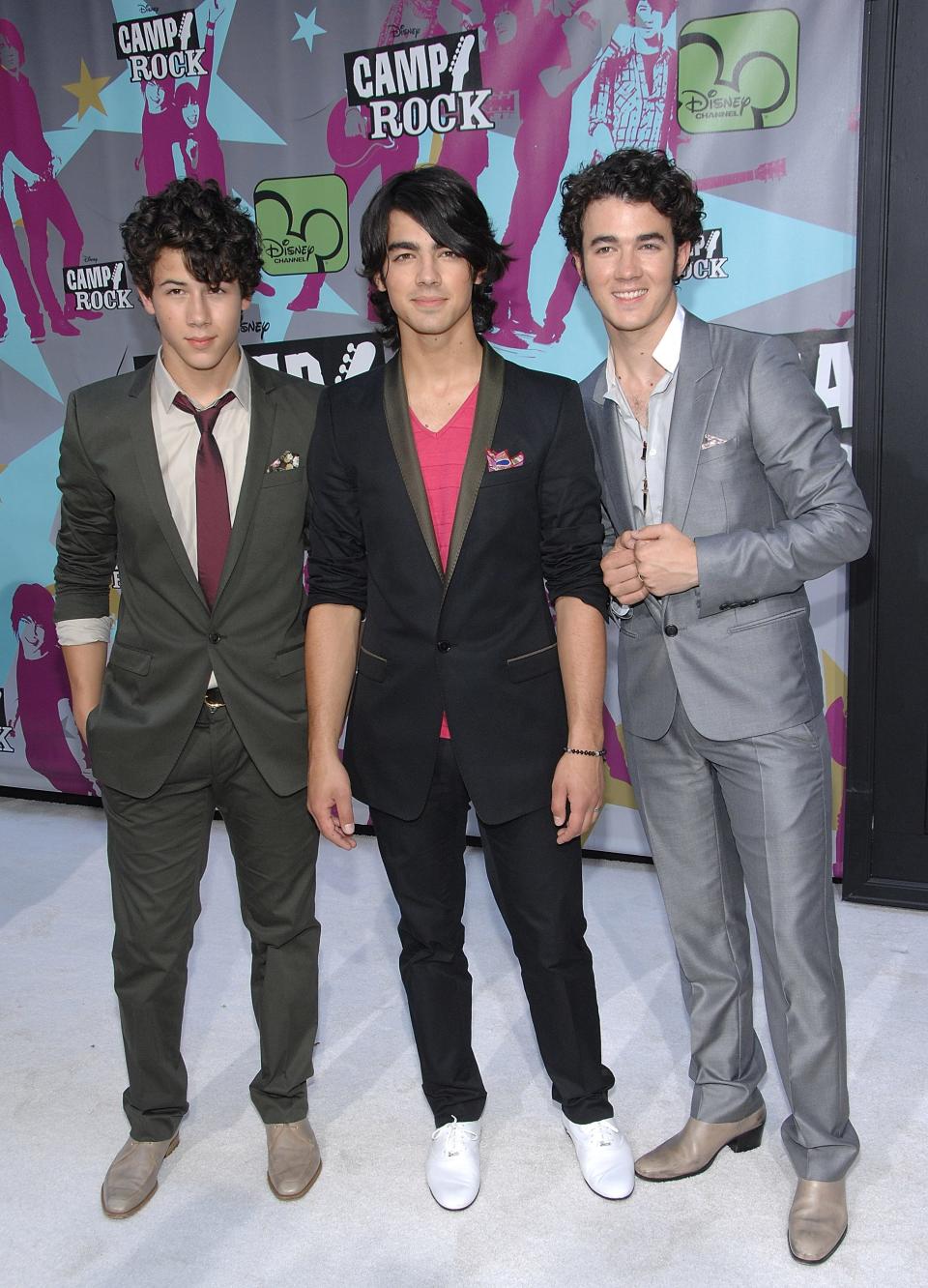 jonas brothers camp rock premiere 2008