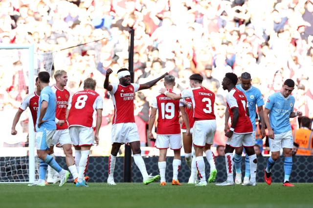 Arsenal release squad photo with Community Shield as fans all spot