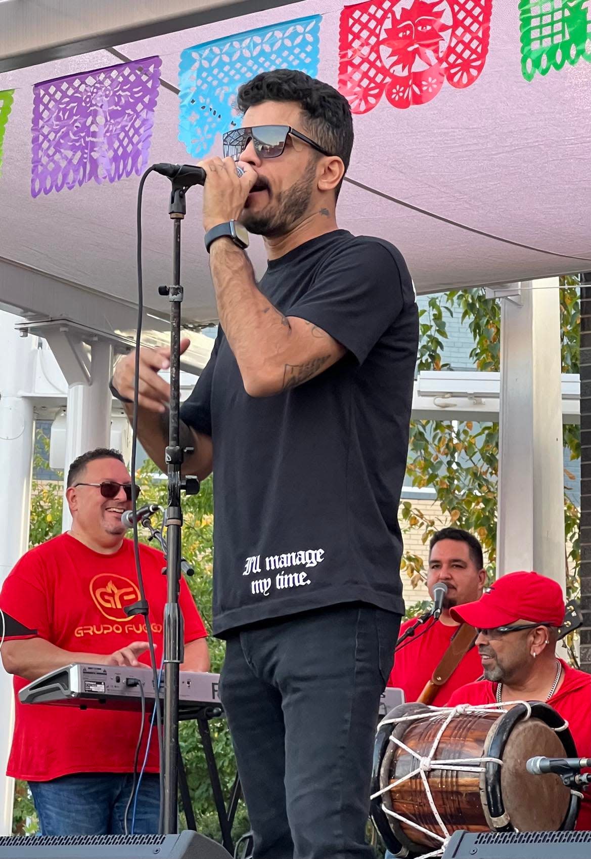 A band performs during last summer's Canton Latino Fest at Centennial Plaza in downtown Canton. This year's festival will be noon to 10 p.m. Sept. 7 at the same location.