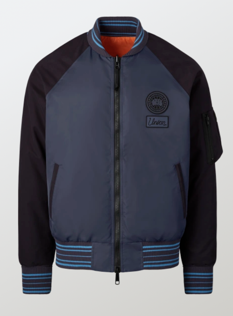 <p><a href="https://go.redirectingat.com?id=74968X1596630&url=https%3A%2F%2Fwww.canadagoose.com%2Fca%2Fen%2Fbullard-reversible-bomber-1082UCG.html&sref=https%3A%2F%2Fwww.esquire.com%2Fstyle%2Fmens-fashion%2Fa42792408%2Funion-la-chris-gibbs-nba-canada-goose-all-star-collection%2F" rel="nofollow noopener" target="_blank" data-ylk="slk:Shop Now;elm:context_link;itc:0;sec:content-canvas" class="link ">Shop Now</a></p><p>Bullard Reversible Bomber in Midnight Navy</p><p>canadagoose.com</p><p>$1195.00</p>