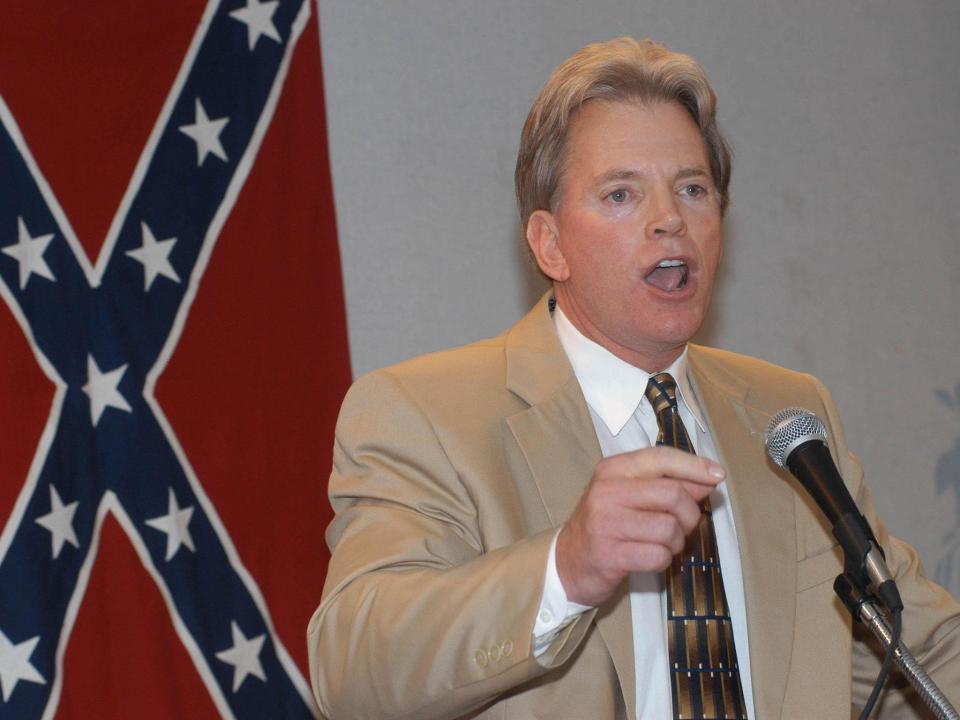 Former KKK leader David Duke, whom Trump long refused to renounce in the lead-up to his election. (Photo: The Independent)