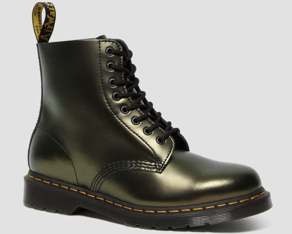 Dr Martens Pascal Chroma Metallic Leather Boots